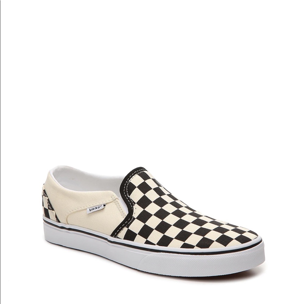 Classic checkers slip on.    VANS